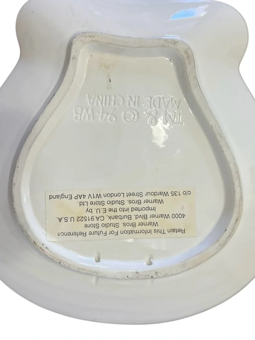 WARNER BROS. Tweety Bird Ceramic Character Plate - Collectible!